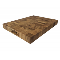Deska/blok do krojenia dębowy 400 x 300 x 40
